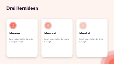 Abstrakte Hintergründe in Schichten, Folie 5 von 13