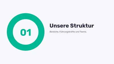 Organigramm und SWOT-Analyse, Folie 3 von 16
