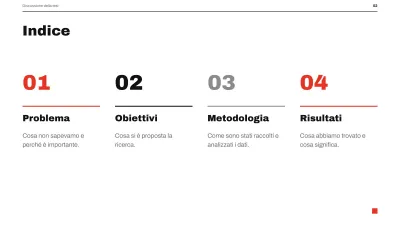 Discussione di tesi minimalista, diapositiva 2 di 13