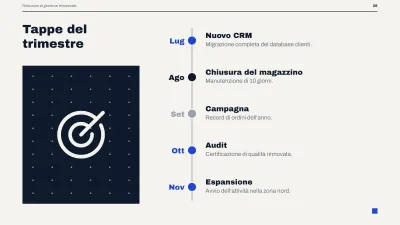 Report direzionale di gestione, diapositiva 8 di 14