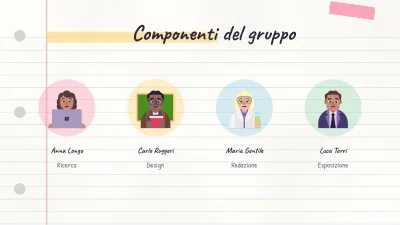 Presentazione scolastica stile quaderno, diapositiva 10 di 13