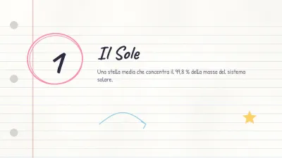 Presentazione scolastica stile quaderno, diapositiva 3 di 13