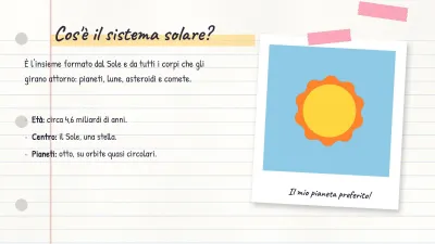 Presentazione scolastica stile quaderno, diapositiva 4 di 13