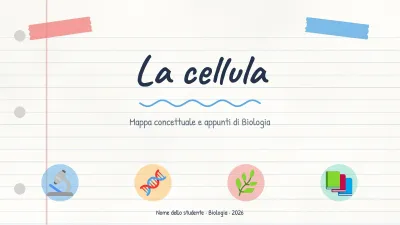 Mappa concettuale e appunti