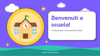 Ritorno a scuola: benvenuto