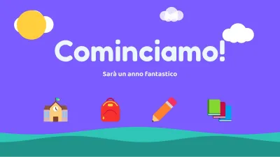 Ritorno a scuola: benvenuto, diapositiva 12 di 13