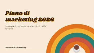 Piano di marketing retrò