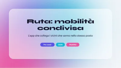 Pitch deck per app