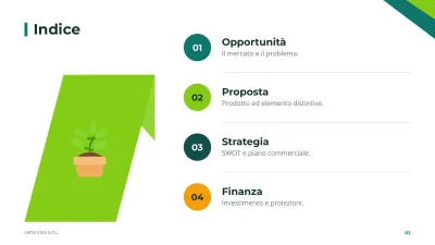 Business plan, diapositiva 2 di 14