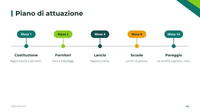 Business plan, diapositiva 8 di 14