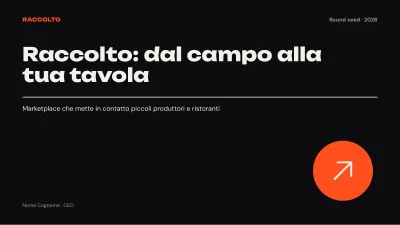 Pitch deck per startup
