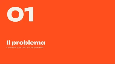 Pitch deck per startup, diapositiva 3 di 13