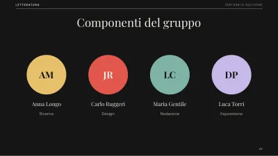 Letteratura: analisi di un’opera, diapositiva 10 di 13