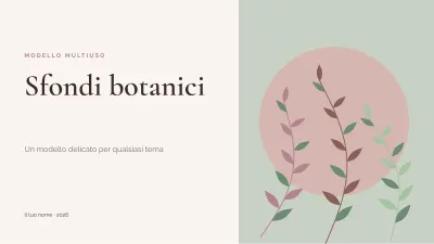 Sfondi botanici eleganti