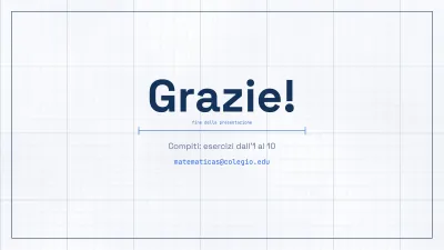 Matematica su carta quadrettata, diapositiva 12 di 13