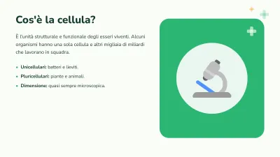 Biologia: la cellula, diapositiva 4 di 13