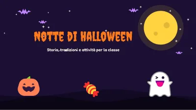Halloween: lezione e attività