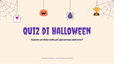 Quiz di Halloween