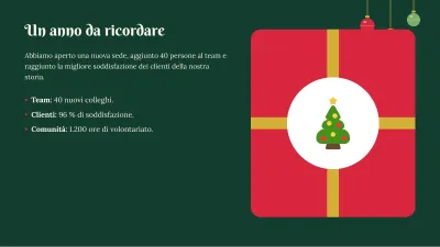 Natale: bilancio di fine anno, diapositiva 4 di 13