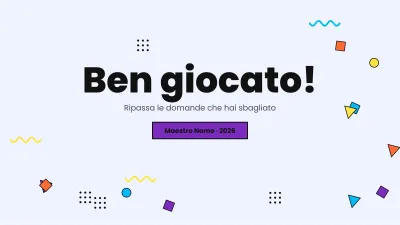 Gioco a quiz per la classe, diapositiva 12 di 13