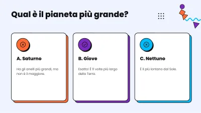 Gioco a quiz per la classe, diapositiva 5 di 13