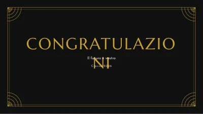 Laurea elegante, diapositiva 12 di 13
