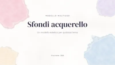 Sfondi acquerello aesthetic