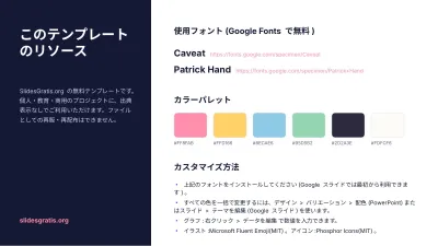 ノート風の学校発表、スライド13/13
