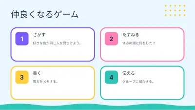 新学期のごあいさつ、スライド9/13