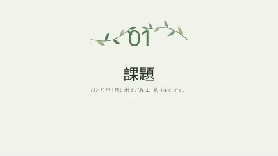 環境とサステナビリティ、スライド3/13