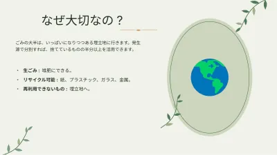 環境とサステナビリティ、スライド4/13