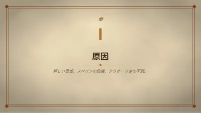 歴史の年表、スライド3/13