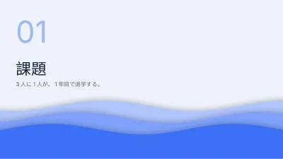 レイヤーの現代的な卒業論文、スライド3/13