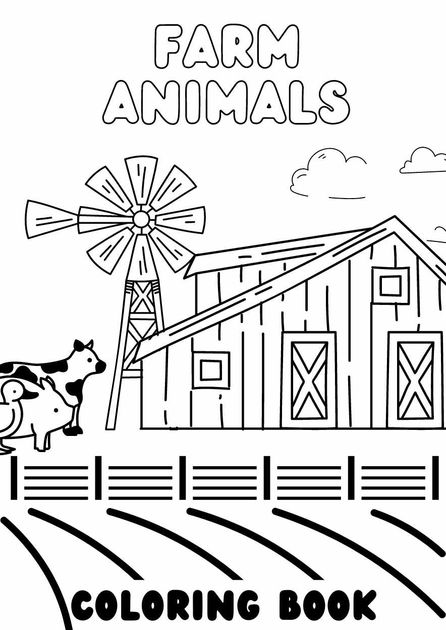 Hoja de trabajo de animales de granja - Slides gratis
